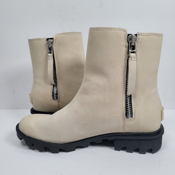 Sorel Phoenix Women's Suede Leather Zip Up Ankle Boots NL3159-920 US Size 6.5 - Picture 6 of 11